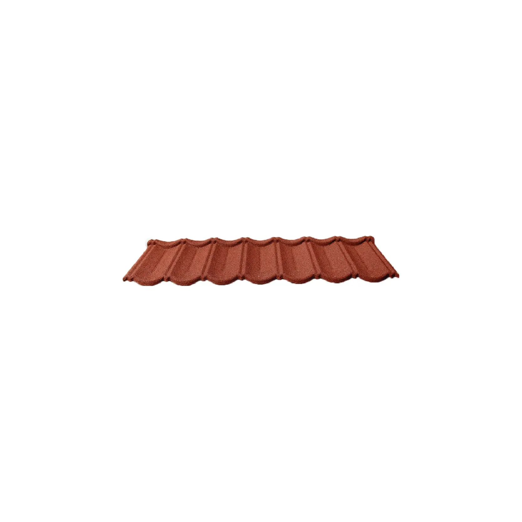 RUBY TILE ROOFING RED GALVANIZED STEEL